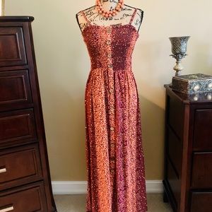 Adorable Spaghetti Strap Maxi Dress